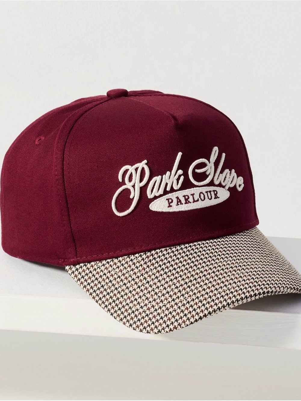 NEW Anthropologie Kenz Kustomz Phrases Trucker Hat Lark slope hat